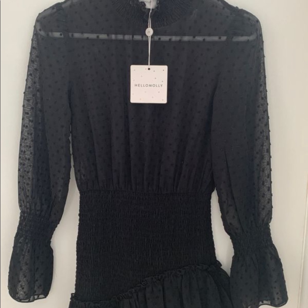 Hello Molly Black Dress